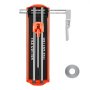 VEVOR 430mm Manual Tile Cutter for Wall & Polished Tiles,Double Rails for Precise Cutting, Tungsten Carbide Wheel,Non-Slip Handle,Anti-Displacement Pressure Rod,Precise Cuts for Pros & Beginners