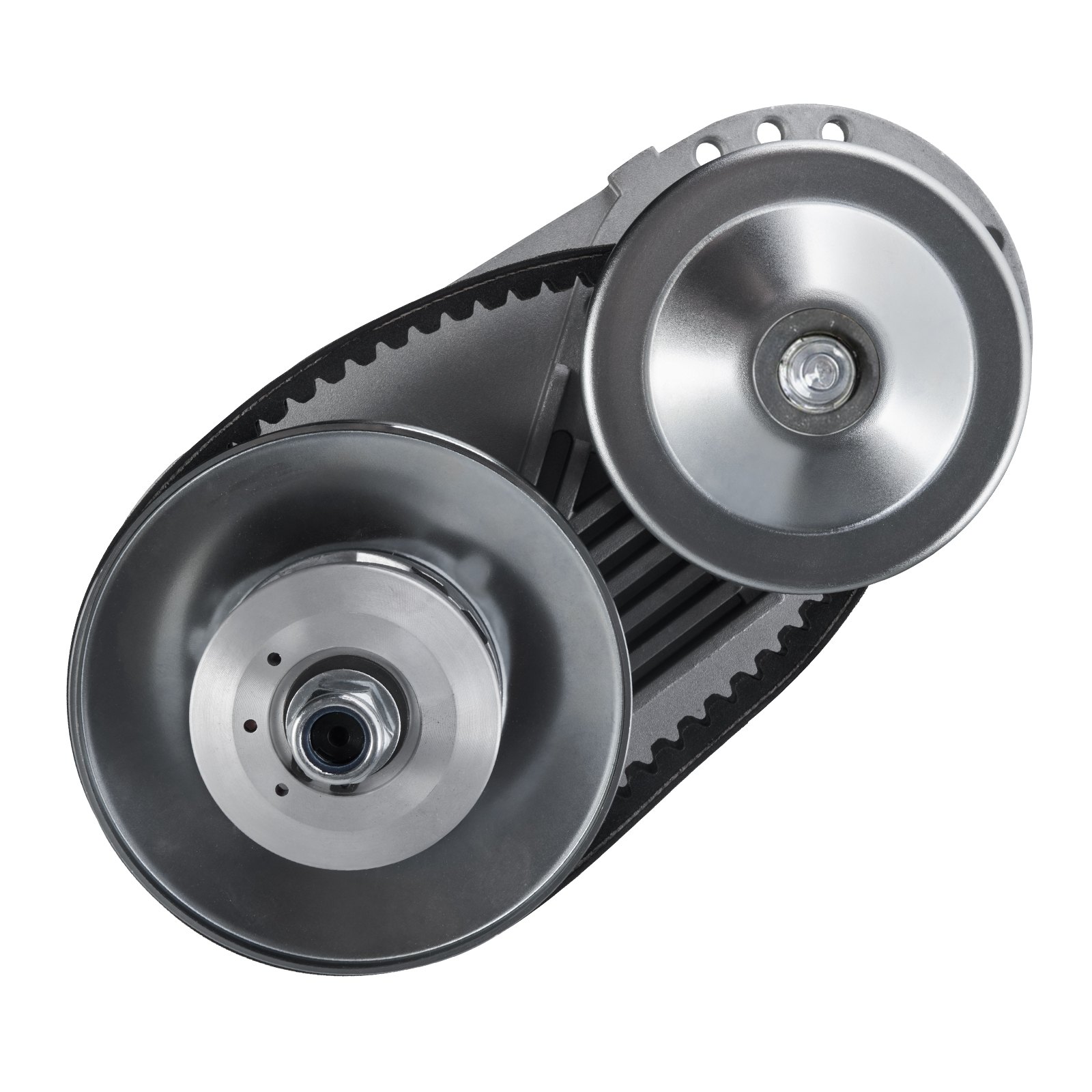 VEVOR Embrague de Transmisión Compatible con Motor de 2-8 HP, Kit de Embrague de Alta Resistencia 2000 RPM, con Ruedas de Diseño Asimétrico y Correa de Goma, para Mini Moto, 320 x 170 x 230 mm