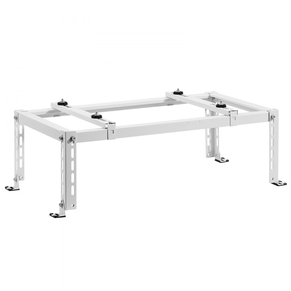 VEVOR Soporte de Suelo para Minisplit Ajustable y Antivibración para Aire Acondicionado sin Conductos 9000-24000 BTU Soporte de Base Resistente Capacidad de Carga Máxima de 250 kg, 90 x 50 x 30 cm