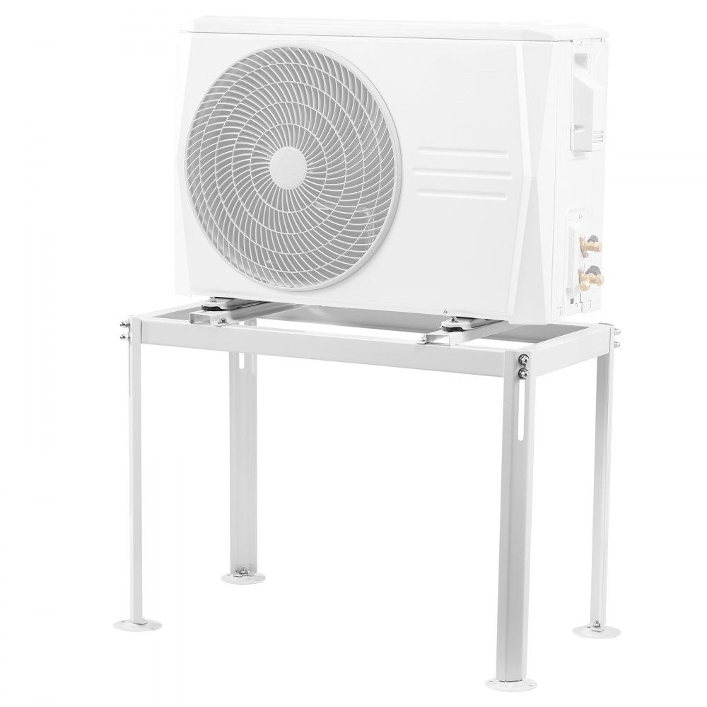 VEVOR Air Conditioner Floor Stand, Vibration-Dampening Mini Split Stand for Ductless Air Conditioners and Heat Pumps with 9000-18000 BTU, AC Base Bracket for Floor Mounting with a Max. Load Capacity of 200 kg
