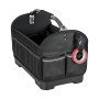 VEVOR Bolsa de Herramientas de 410 mm con 33 Bolsillos, Apertura Superior, Bolsa Organizadora Portátil con Correa Ajustable, Base, Asa, Cremallera Grande para Mecánicos Contratistas Electricistas