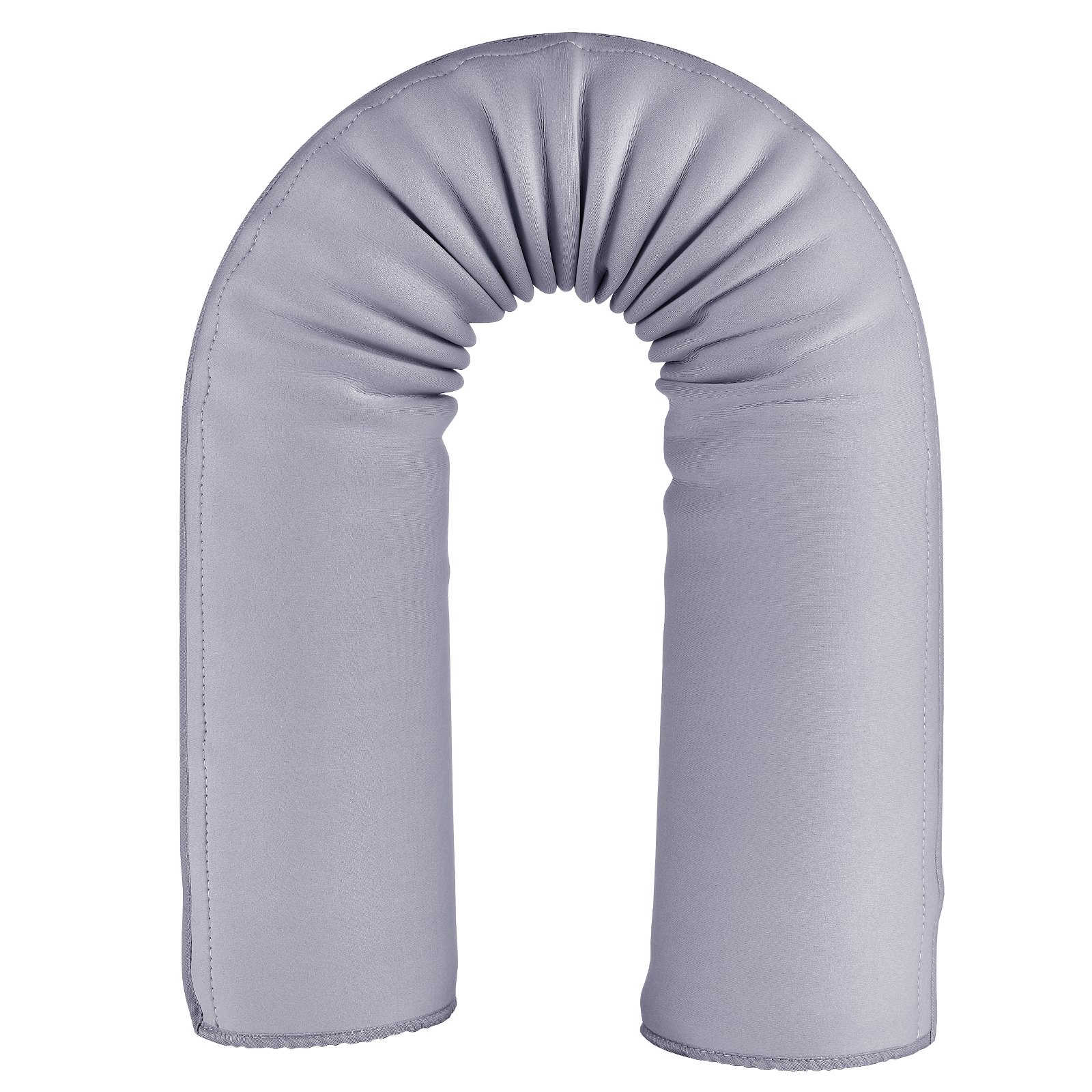 VEVOR Funda Protectora para Manguera de Aire Acondicionado, Funda Protectora para Conducto de Ventilación de Aire Acondicionado Portátil, con 2 Correas de Hebilla Ajustables, Gris, 1460 x 535 x 5 mm