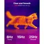 VEVOR Cámara Térmica para Android e iOS, Cámara Infrarroja con Lente Macro, Termográfica, Rango -20 a 550 °C, Resolución IR 256x192, Superresolución 512x384 TISR, 25 Hz para Móvil Inspección Eléctrica