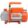 VEVOR Bomba de Vacío de Aire Acondicionado 113 L/min Bomba de Vacío de Refrigeración HVAC 180 W con Manómetros Múltiples Kit de Manguera Tricolor 1450 rpm para Refrigeración de Aire Acondicionado