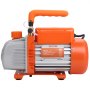 VEVOR Refrigeración Aire Acondicionado Bomba de vacío 150 W Bomba de una etapa 100 L/min 220-240 V Macho SAE Entrada 0,64 cm 0,95 cm para Automoción HVAC Reparación Refrigeración Mantenimiento