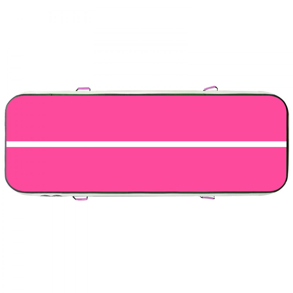 VEVOR Colchoneta de Ejercicios Gimnasia 300x100x10CM Colchonetas Gimnasio 300x100x10CM Alfombra Inflable Colchoneta Inflable de Gimnasia Alfombra de Entrenamiento sin Bomba Rojo y Amarillo