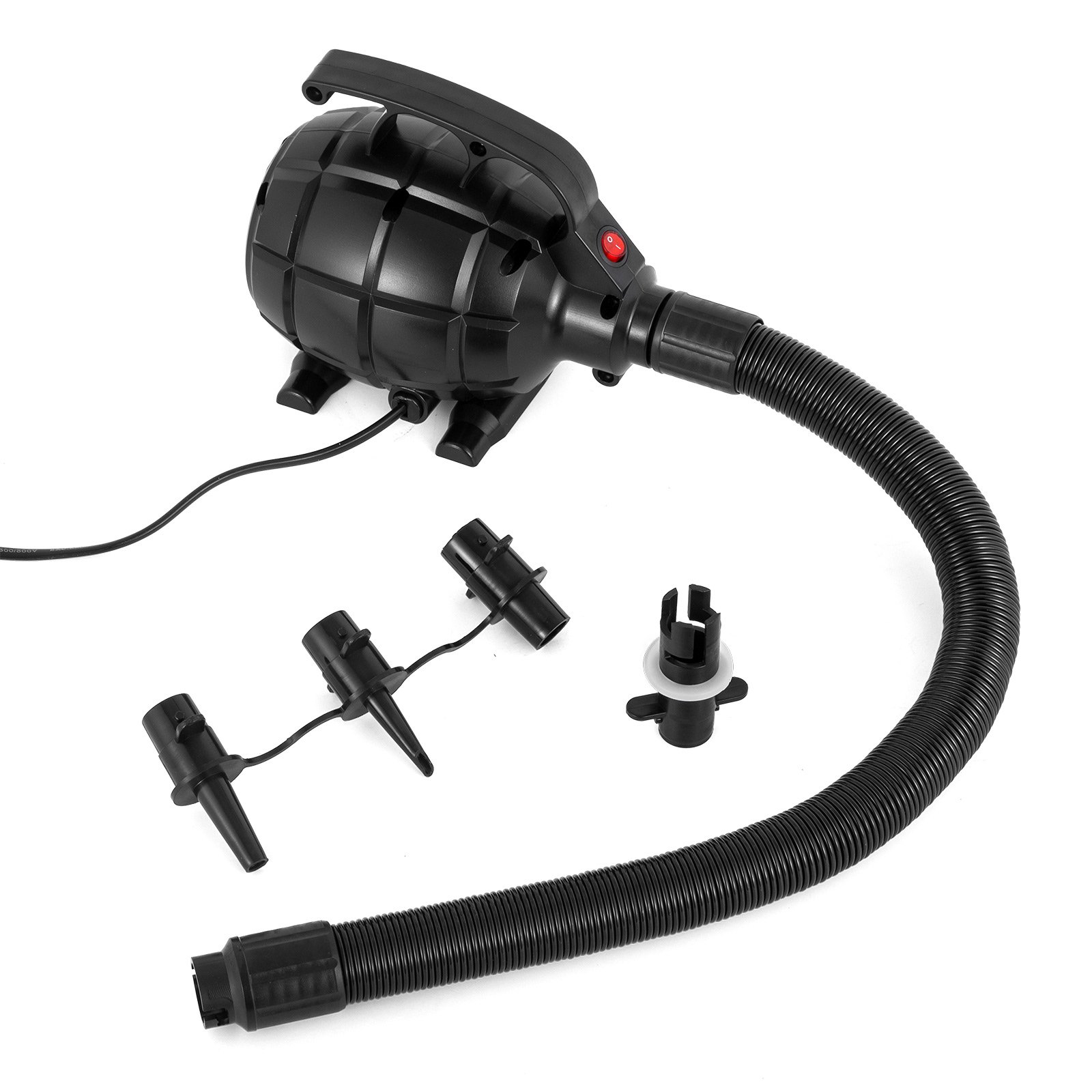 Bomba de Aire Eléctrica para Colchoneta Inflable 1.5kg Casa Colchoneta de Gimnasia