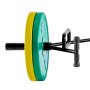 VEVOR Barra Hexagonal con Estructura Abierta, Capacidad de 360 kg, Barras para Encogimientos de Hombros con Agarres Moleteados, Equipo de Levantamiento de Pesas y Entrenamiento de Fuerza, Negro