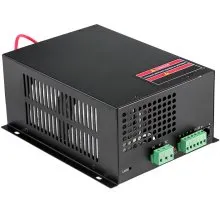 VEVOR Fuente de Alimentación Láser Co2, Suministros de Grabado Láser, 100W, Caja de Alimentación Láser