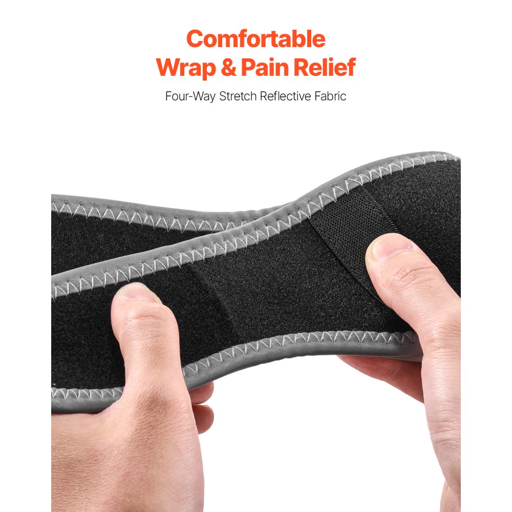 VEVOR Soporte Ortopédico para la Cadera de Perro Transpirable y Duradero con Borde Reflectante para Luxación de Rótula de Perro, Aliviar el Dolor, Displasia de Cadera de Perro, Talla XL, Negro