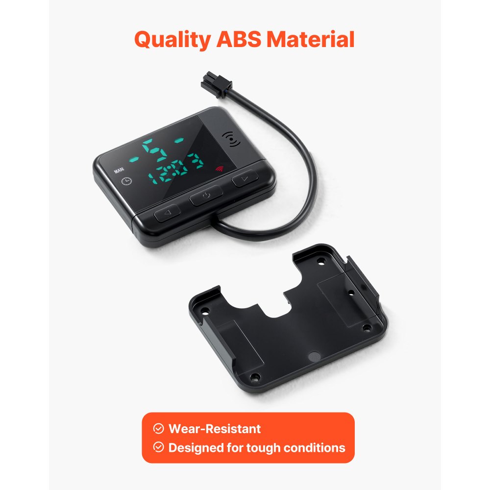 VEVOR Controlador de Calentador de Aire Diésel, con Pantalla LCD y Control Remoto, Interruptor de Termostato Universal para Calentadores de Estacionamiento de 2 kW, 5 kW y 8 kW, 81 x 63 x 18 mm