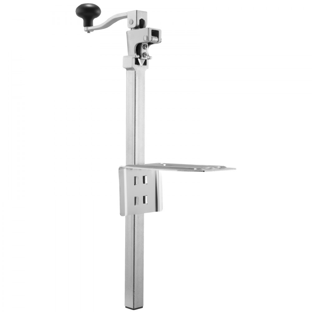 VEVOR Abrelatas, Abrelatas Manual de Sobremesa para Latas de hasta 30 cm de Altura, Altura Ajustable con Tornillos, Acero Fundido para Restaurantes y Hoteles, Tipo Fijo, 235 x 100 x 660 mm