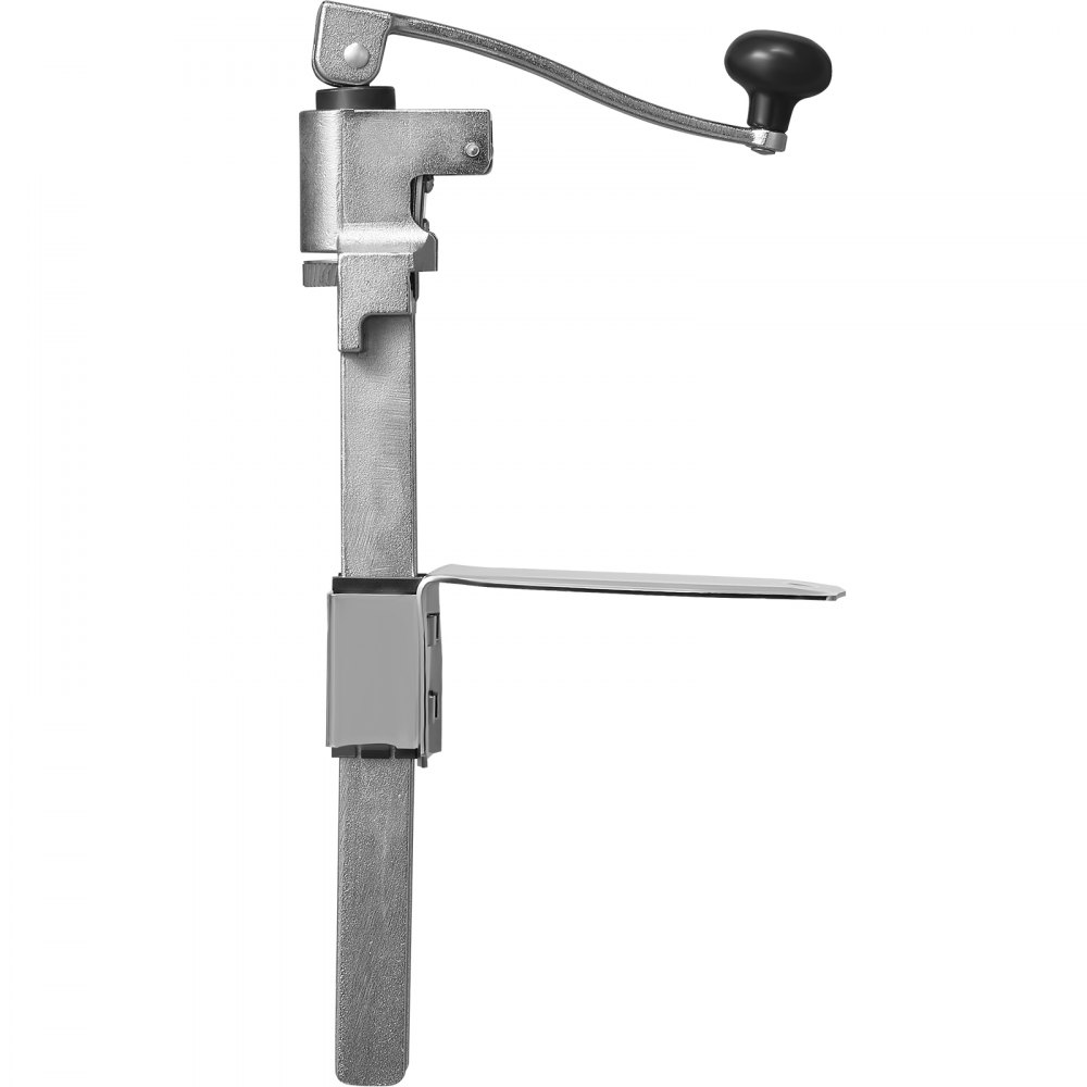 VEVOR Abrelatas manual, máquina abrelatas, catering, abrelatas comercial con base, abrelatas de mesa regulable en altura para latas de hasta 30 cm de altura, para restaurantes, hoteles, etc.