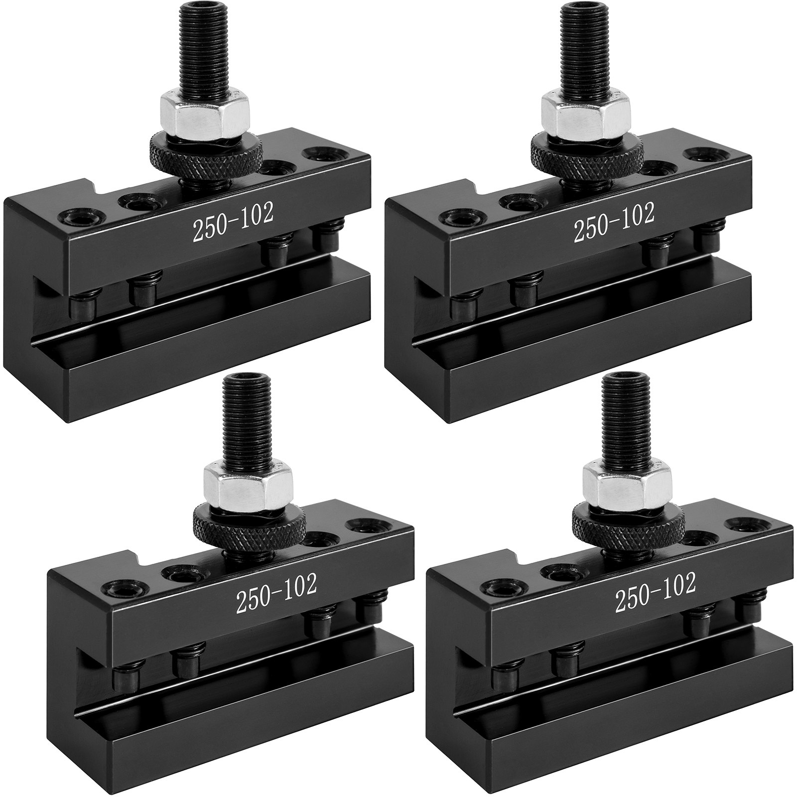 Vevor 4 Pcs 250-102 Cambio Rápido De Herramientas Para Torno Broca 4,83-12,7 Mm