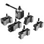 Vevor 6 Pcs Cambio Rápido De Herramientas Para Torno De 300 Mm Tipo Pistón Acero