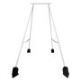 VEVOR Yoga Stand Frame, 3m Length Swing Stand, Max 250 kg Load Triangular Structure Aerial Rig, Aerial Silk Stands for Yoga Enthusiasts, Non-Slip Base, Lightweight, Detachable Design