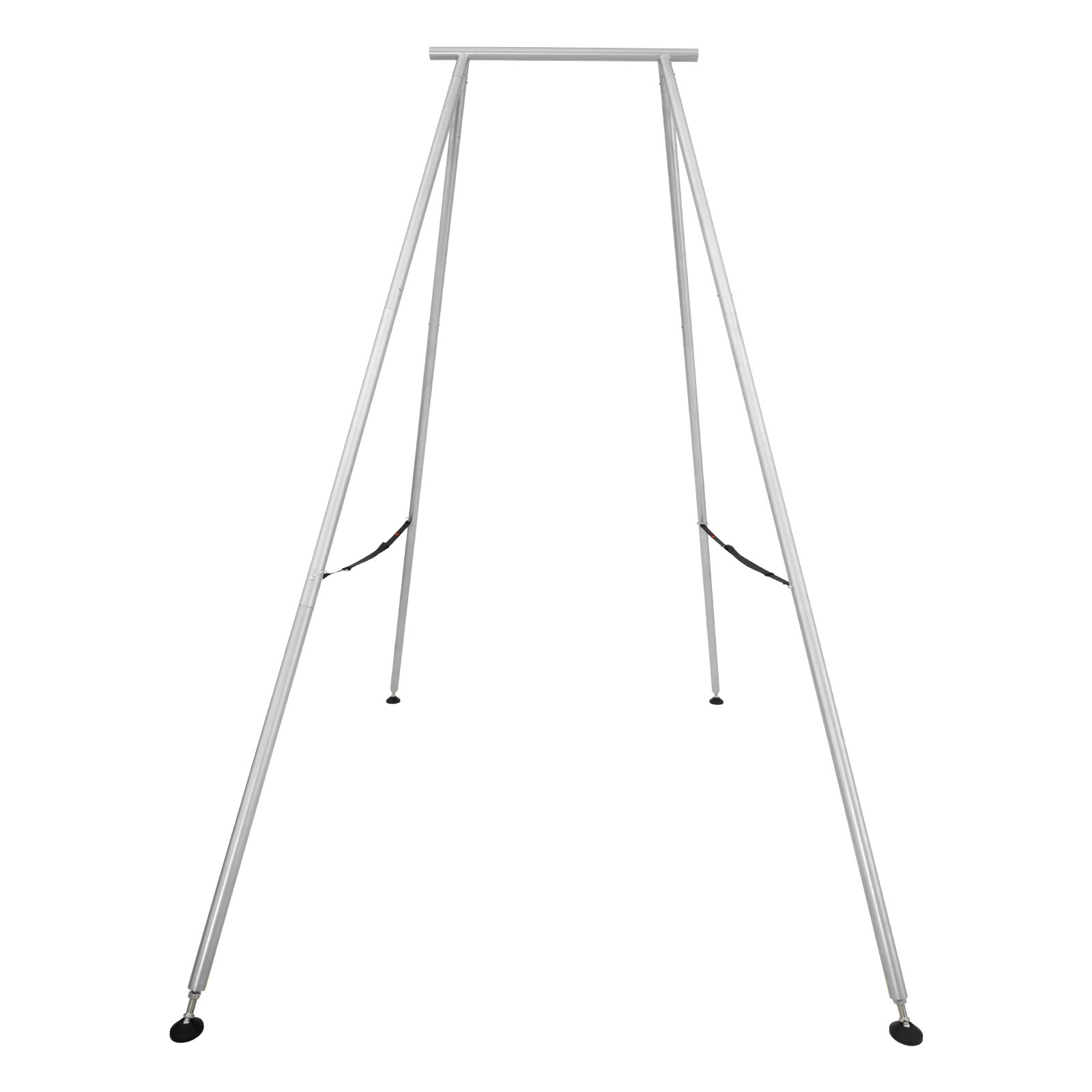 VEVOR Yoga Stand Frame, 3m Length Swing Stand, Max 250 kg Load Triangular Structure Aerial Rig, Aerial Silk Stands for Yoga Enthusiasts, Non-Slip Base, Lightweight, Detachable Design