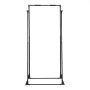 VEVOR Soporte de Yoga con Estructura para Columpio, Capacidad de Carga Máxima de 200 kg, Espuma EVA, Ajuste Horizontal de 4 Posiciones y Ajuste Vertical de 6 Posiciones, 1750 x 1300 x 2400 mm