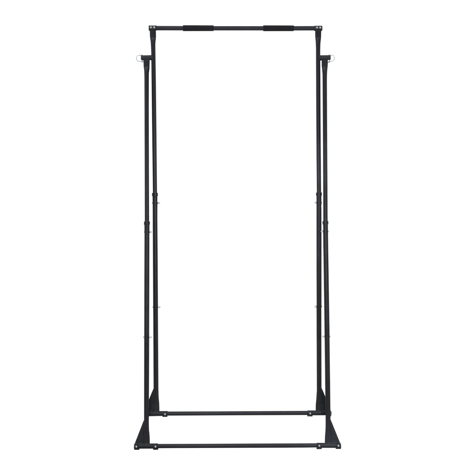 VEVOR Soporte de Yoga con Estructura para Columpio, Capacidad de Carga Máxima de 200 kg, Espuma EVA, Ajuste Horizontal de 4 Posiciones y Ajuste Vertical de 6 Posiciones, 1750 x 1300 x 2400 mm