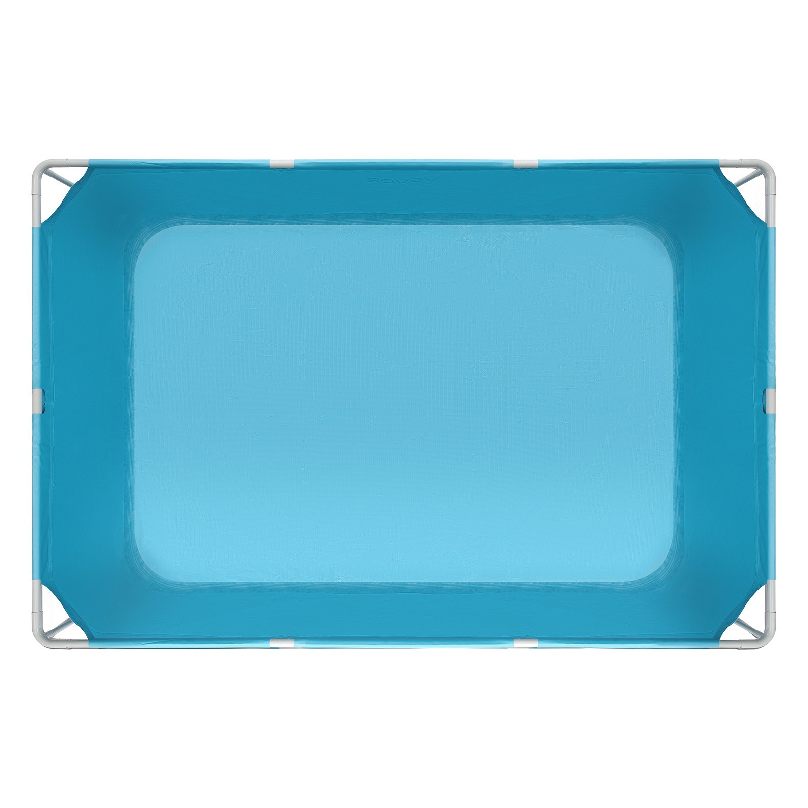 VEVOR Piscina Desmontable Tubular Rectangular 3000 x 2000 x 762 mm Material de 3 Capas Piscina Elevada con Estructura de Acero Marco de Soporte Resistente para Exteriores, Patios, Jardines, Azul