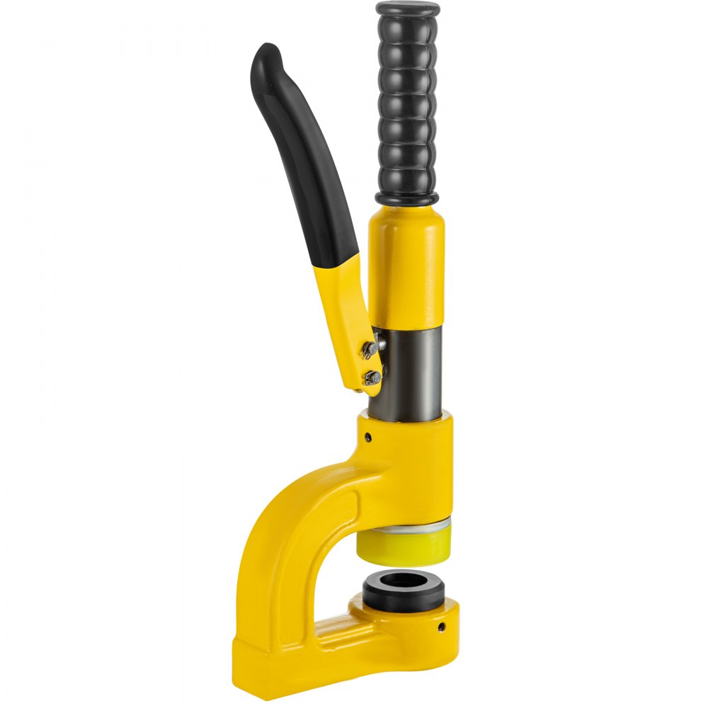 Vevor Punzonadoras Hidráulicas Ch-25 Taladro 6 T Para Chapa De Hierro Acero Tubo