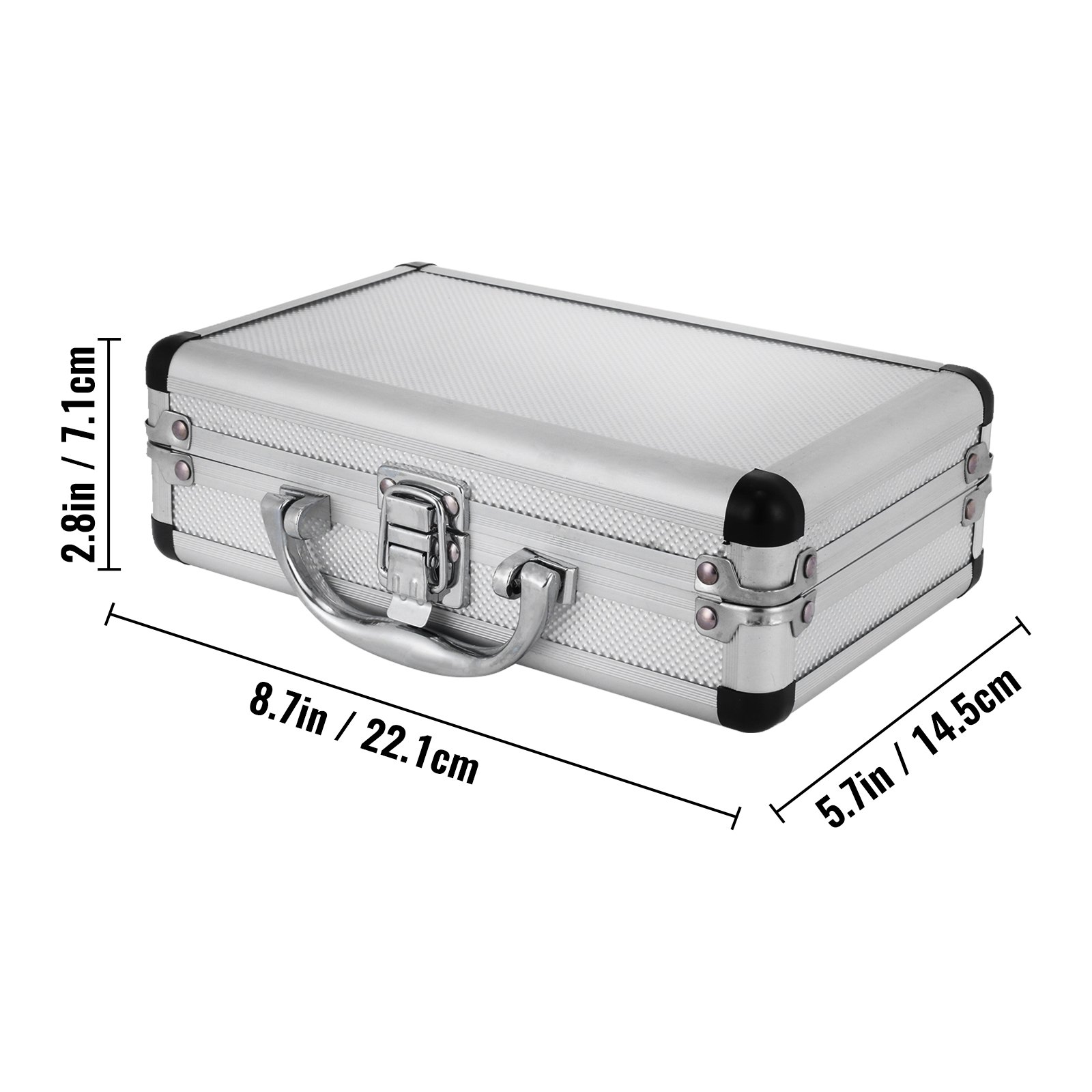 VEVOR Juego de Sierra Perforadora de Diamante 8PCS Diámetros 20/35/40/45/50/68 mm Broca de Diamante Hilo de Montaje M14 Juego Sierra Perforadora para Taladrar Baldosas/ Granito/ Mármol/ Porcelana