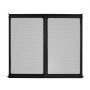 VEVOR Protector de Puerta para Caravana, Rejilla de 571,5 x 508 x 10,6  mm Malla Transpirable Reforzada Protección de Entrada para Caravanas de Aleación de Aluminio para Mascotas, Color Negro