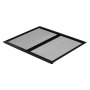 VEVOR Protector de Puerta para Caravana, Rejilla de 571,5 x 508 x 10,6  mm Malla Transpirable Reforzada Protección de Entrada para Caravanas de Aleación de Aluminio para Mascotas, Color Negro