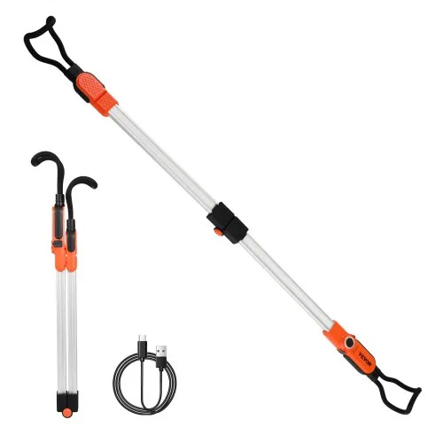 VEVOR Luz de Trabajo Debajo del Capó, 2300 lm Luz LED Magnética Recargable 6000 mAh, Barra de Luz de Trabajo Mecánica Inalámbrica Portátil para Reparación de Automóviles, Iluminación de Emergencia