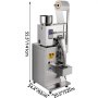 VEVOR Powder Filling Machine 10-200g Weighing Filling Machine, Automatic Packaging Machine 66kg Food Filling Machine 220V, Granule Powder Filling Machine Quantitative Powder Filling