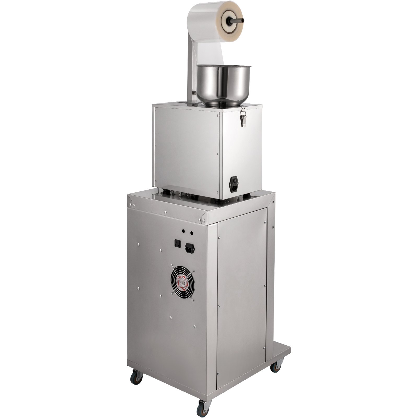 VEVOR Máquina de Llenado de Polvo Automática 1-200 g, Máquina de Pesaje y Embalaje de Partículas Automática para Cereales Harina Semillas 8-12 bolsas / min, Máquina de Pesaje y Embalaje 220 V 120 W