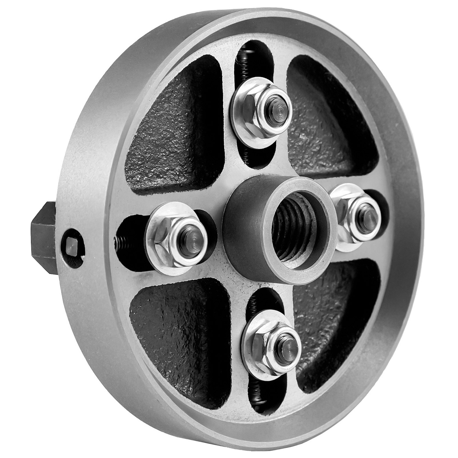 Mandril Reversible Independiente De 6" 4 Mordazas Torno Chuck De Acción Simple