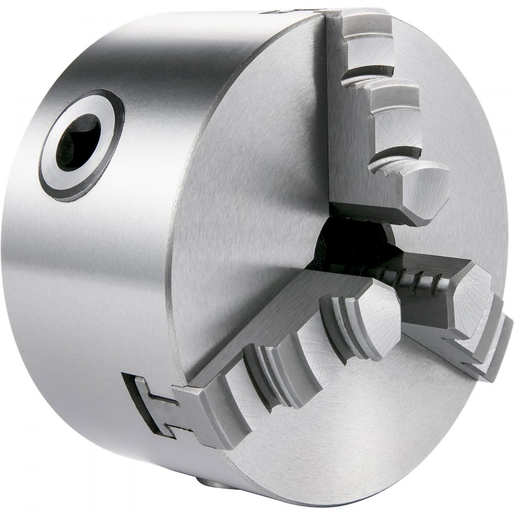 Vevor Mandril De Torno De Metal 160 Mm Torno Mandril Autocentrado 3 Mordazas