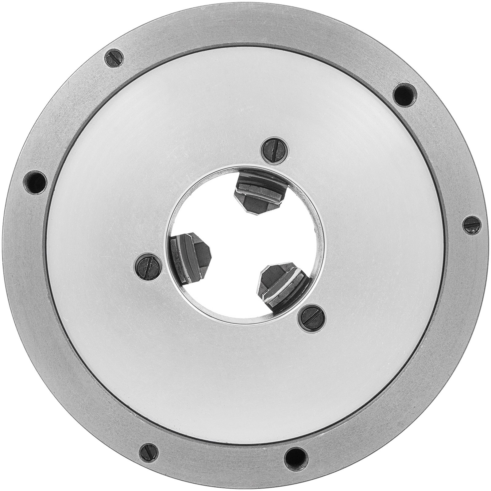 VEVOR 1 Pieza Portabrocas Torno de Mandíbula de 200 mm con 3 Mordazas Autocentrantes Mordaza Reversible K11-200, Mandíbula de Torno de Alta Precisión y Adaptabilidad Durable Mandril de Mandíbula