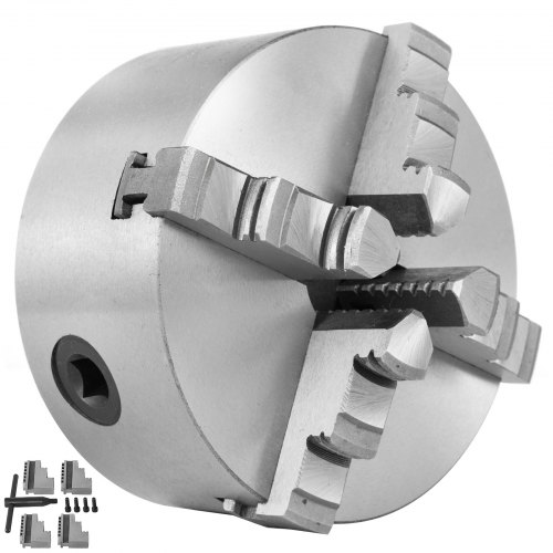 Mordazas Torno Chuck 80mm K12-80 Mandril De 4 Mordazas Para Tornos