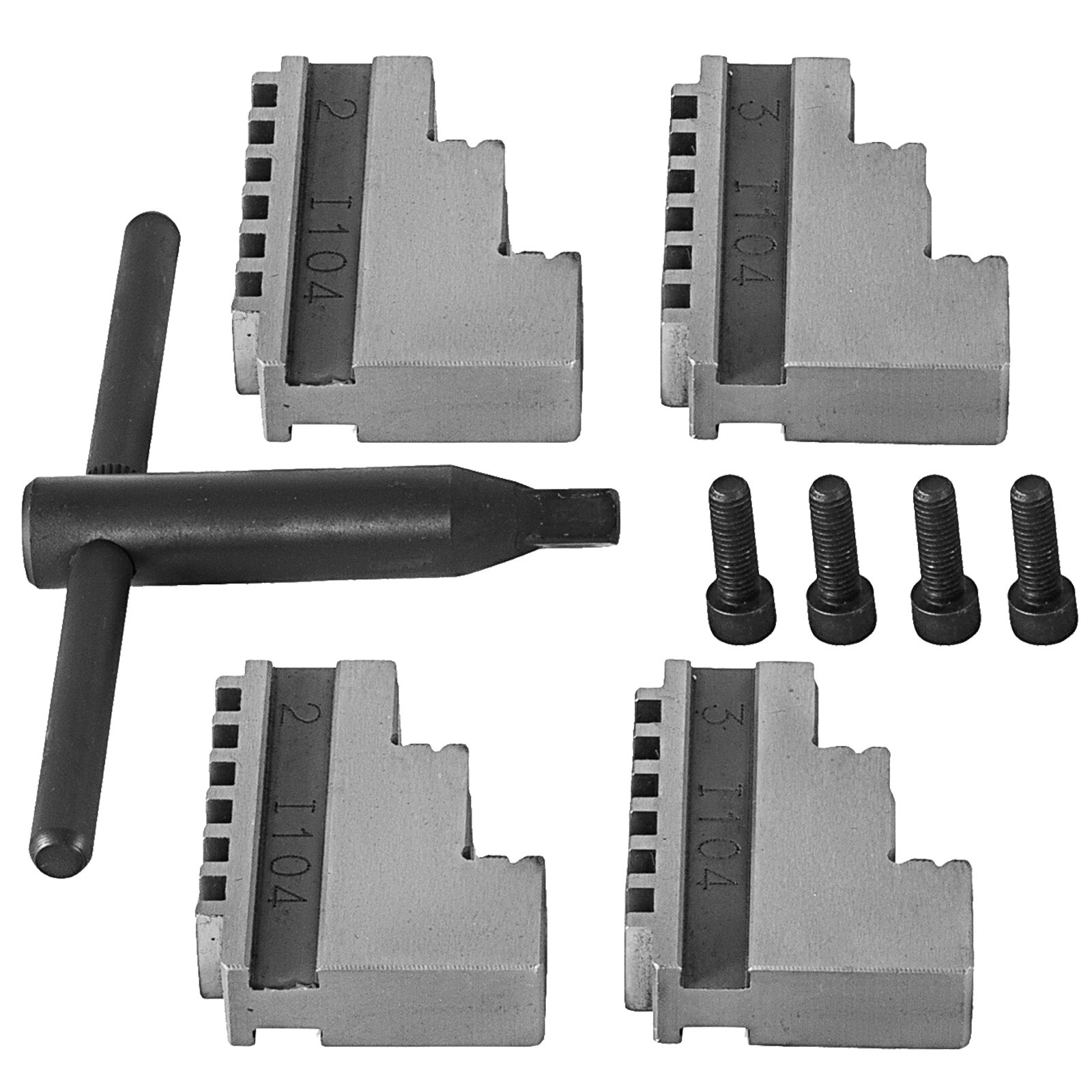 Mordazas Torno Chuck 80mm K12-80 Mandril De 4 Mordazas Para Tornos