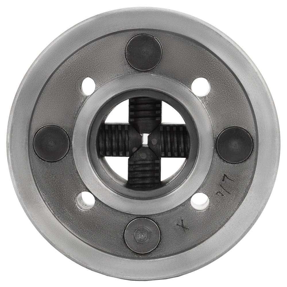 Mandril De Torno De Metal De 4 Mordazas De 160 Mm (6 ") Mordazas Independientes