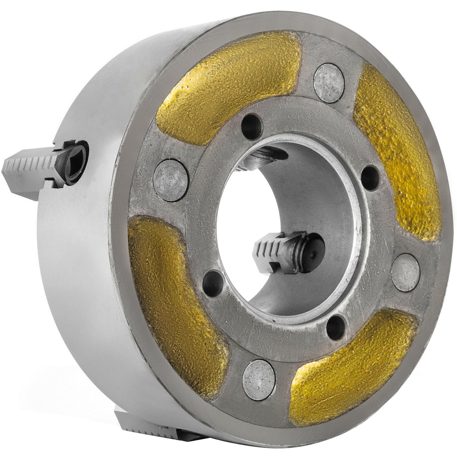 Portabrocas De Torno De 4 Mordazas Reversibles K72-250 Torno Chuck De 250mm