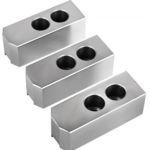 Mordazas Blandas De 8" 1.5 Mm X 60° Para Mandril Hidráulico Mandíbula Interna