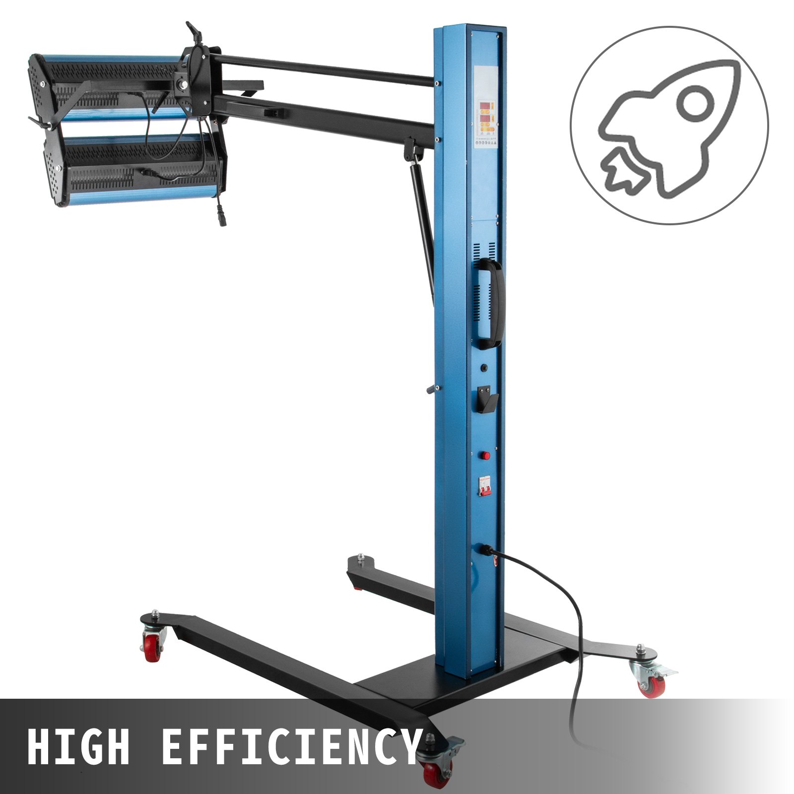 Secado De Pintura 2x1100w Lámpara De Infrarrojos 220v 40-100 ℃ Aplicación Amplia