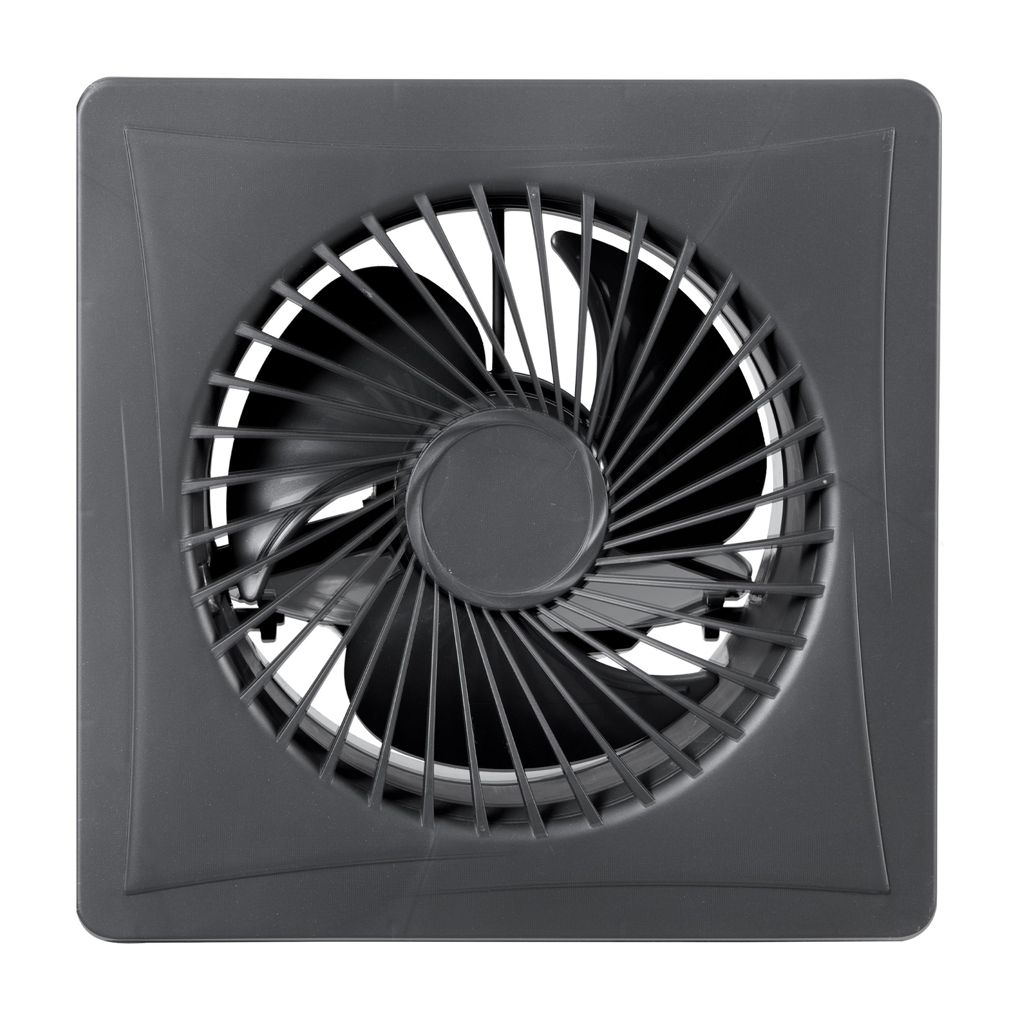 VEVOR Ventilador Solar con Flujo de Aire de 374 m³/h, Panel Solar 20 W Ajustable, Velocidad de 2030 RPM, Intercambio de Aire para Gallinero, Invernadero, Carpa de Cultivo, Montaje en Techo Pared Suelo