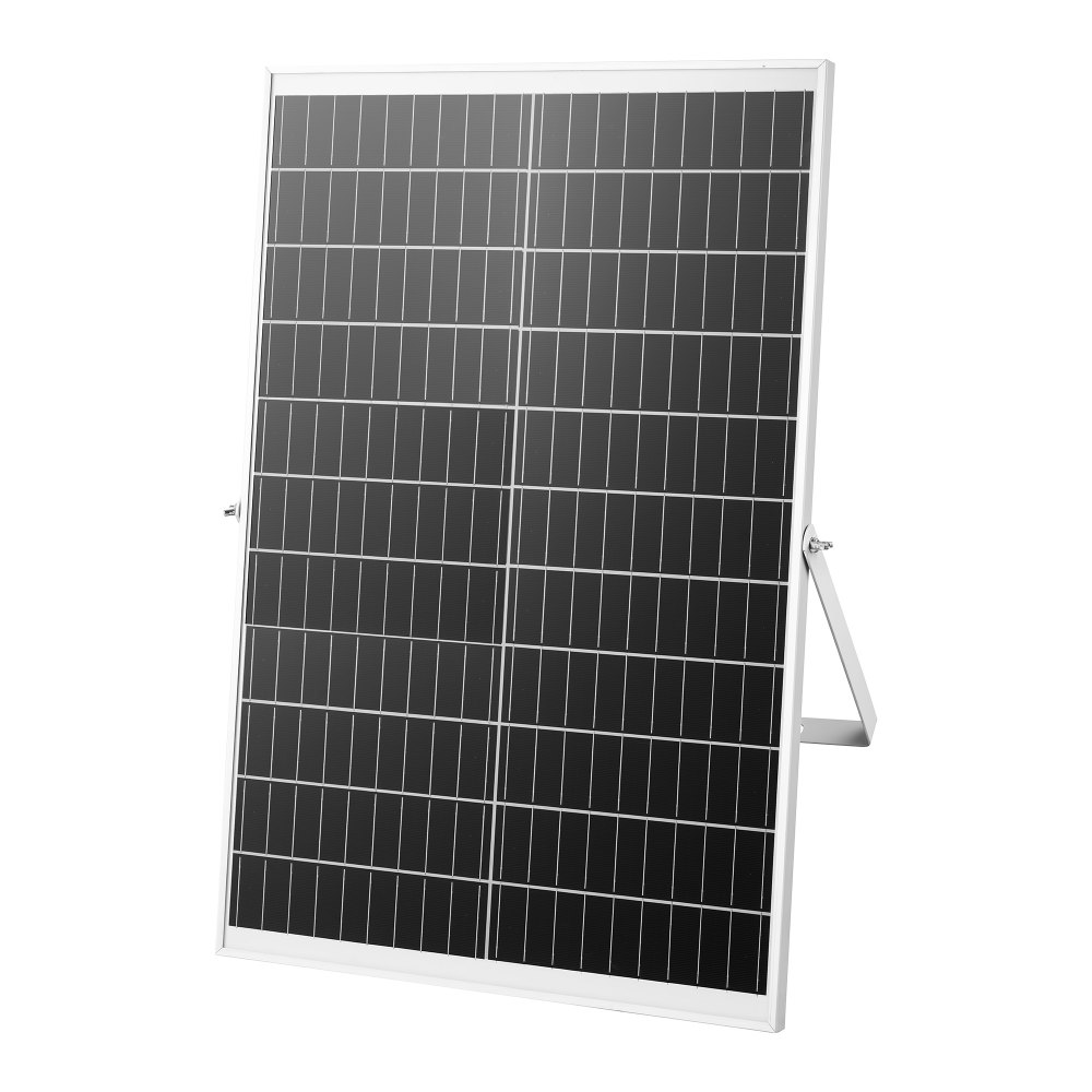 VEVOR Ventilador Solar 400 CFM Doble Ventilador, Panel Solar 30W Ajustable, Alta Velocidad de 2668 RPM, Intercambio de Aire para Invernadero, Gallinero, Carpa de Cultivo, Montaje en Suelo Techo Pared