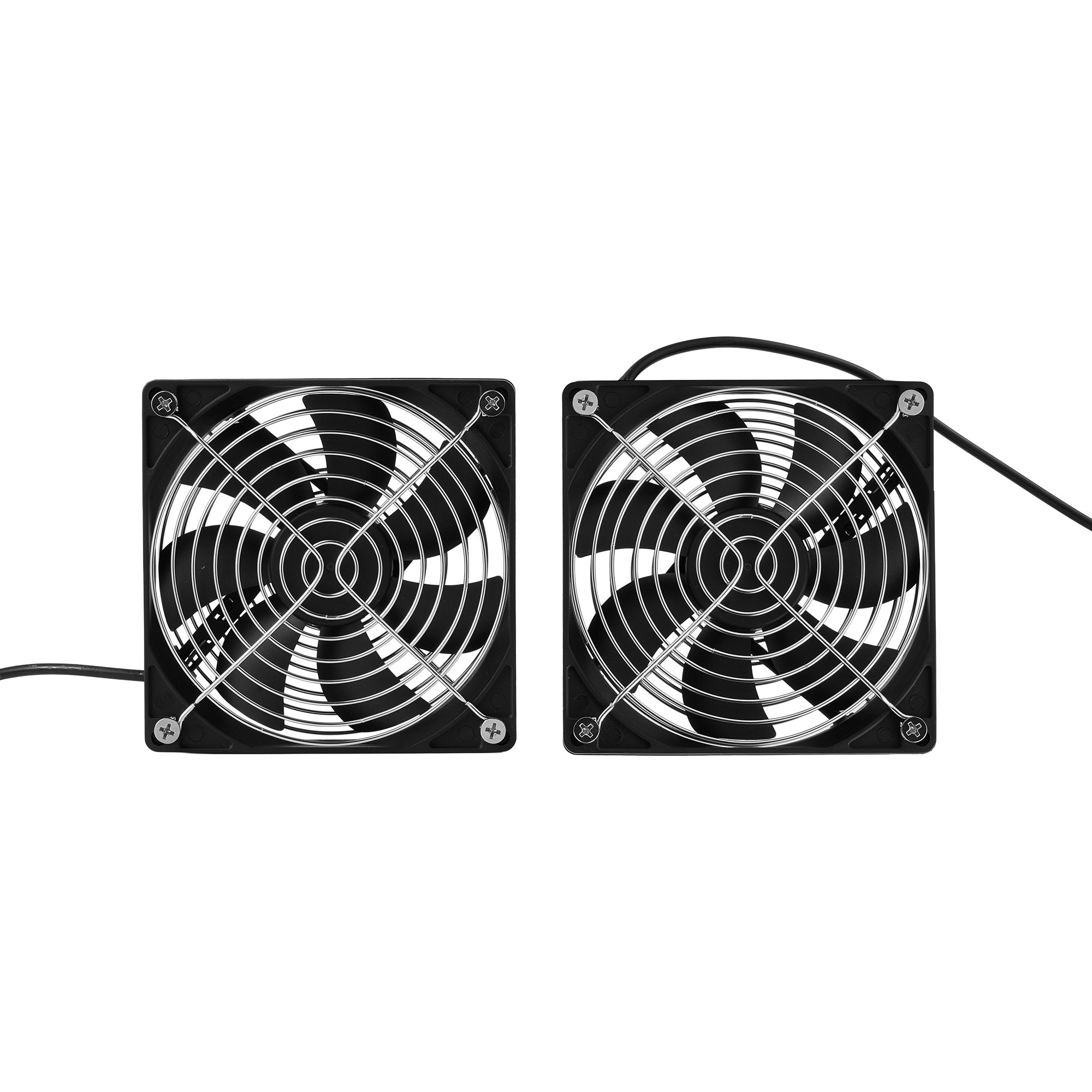 VEVOR Ventilador Solar 400 CFM Doble Ventilador, Panel Solar 30W Ajustable, Alta Velocidad de 2668 RPM, Intercambio de Aire para Invernadero, Gallinero, Carpa de Cultivo, Montaje en Suelo Techo Pared