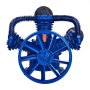 VEVOR air compressor pump head, 10 HP, 17.5 CFM at 90 PSI, 3-cylinder oil lubrication, air compressor piston pump head, two-stage V-type cast iron air compressor pump assembly with max. 185 PSI pressure