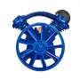 VEVOR air compressor pump head, 5.5 HP, 5.75 CFM at 90 PSI, oil-lubricated two-cylinder piston air compressor pump head, two-stage V-type cast iron air compressor pump assembly with max. 185 PSI pressure