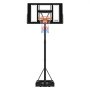 VEVOR Portable Basketball Stand, 1.35 to 3.05m Height Adjustment Basketball Hoop & Goal, Adjustable Basketballs Goal System with Built-in Rolling Wheels for Kids, Teens, Adults in Driveways, Pools