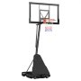 VEVOR Portable Basketball Stand, 3.05m Height Adjustment Basketball Hoop & Goal, Basketballs Hoop Outdoor with 1270mm PC Backboard for Kids, Adults in Schools, Parks,  Indoor & Outdoor Use