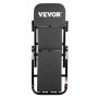 VEVOR Taburete plegable para garaje en forma de Z, 1016 mm, capacidad de 204,1 kg, taburete plegable para mecánico con 6 ruedas universales, asiento acolchado, estructura de acero, silla para tumbarse o sentarse para garaje, taller o casa