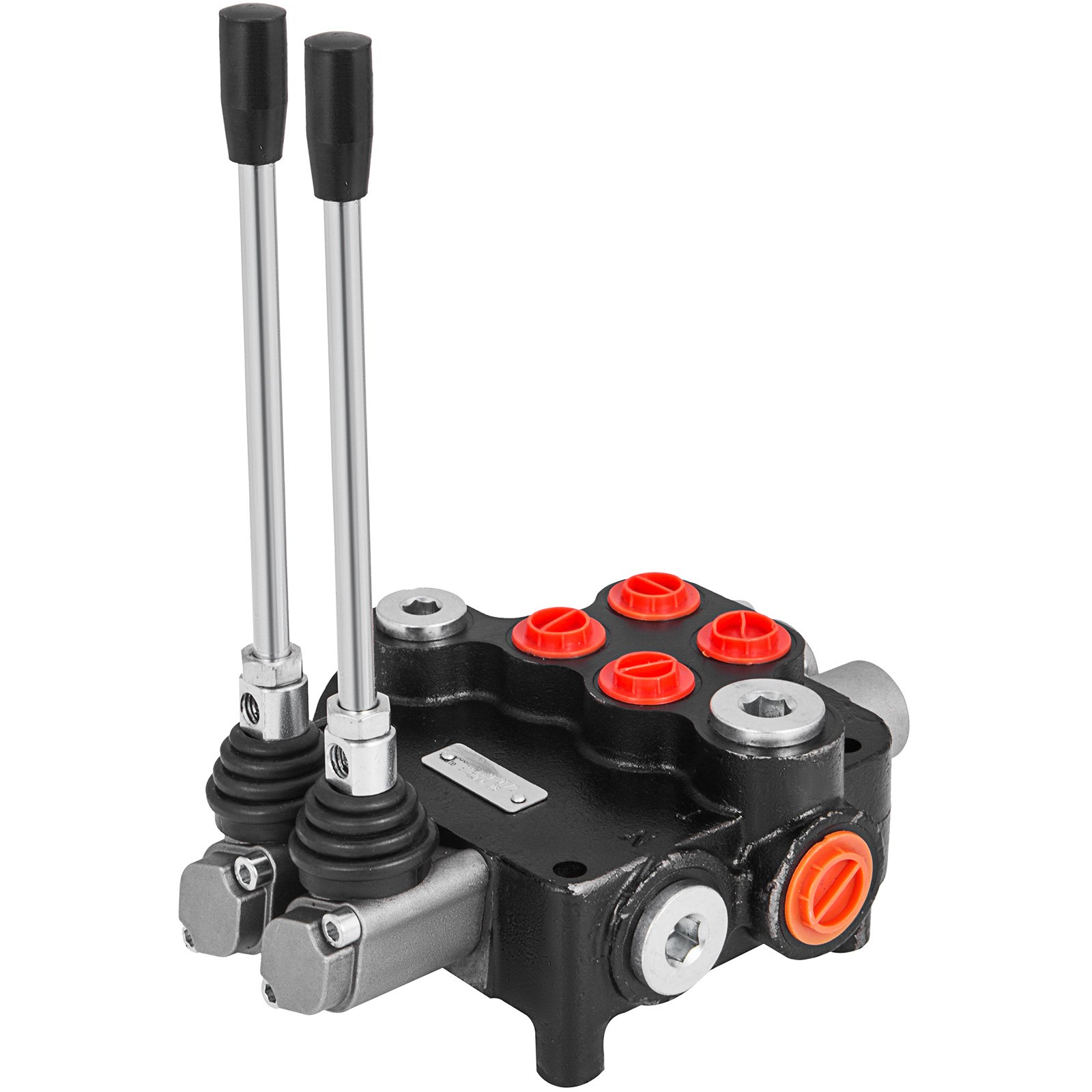 Válvula Control Hidráulico 2 Carretes Doble Acción 21 Gpm 3600 Psi Puertos Sae