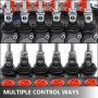 6 Carrete Válvula De Control Hidráulico 11 Gpm 3600psi Monobloque Doble Efecto
